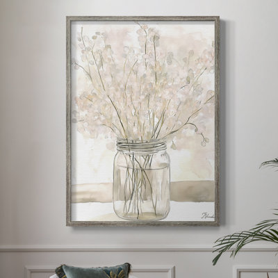 Reproduction encadrée FLORAL Series DLX - bois massif