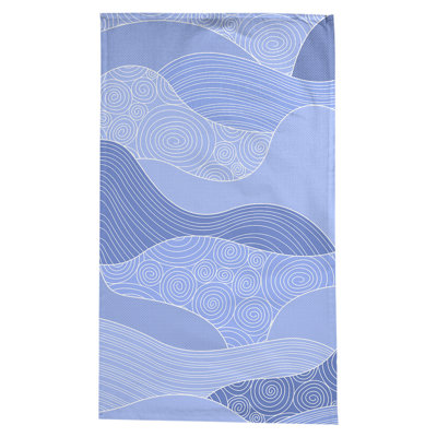 Nappe ondulations à la main Leffel