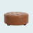 Knott Upholstered Button Tufted Round Ottoman