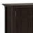 Bedford 54"W Solid Wood Transitional 3-Door Sideboard Buffet with Drawers and Adjustable Shelves-288863506