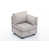 Polyester gris clair