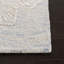 Tapis bleu clair / ivoire en laine / viscose touffeté à la main Salaam-889959703