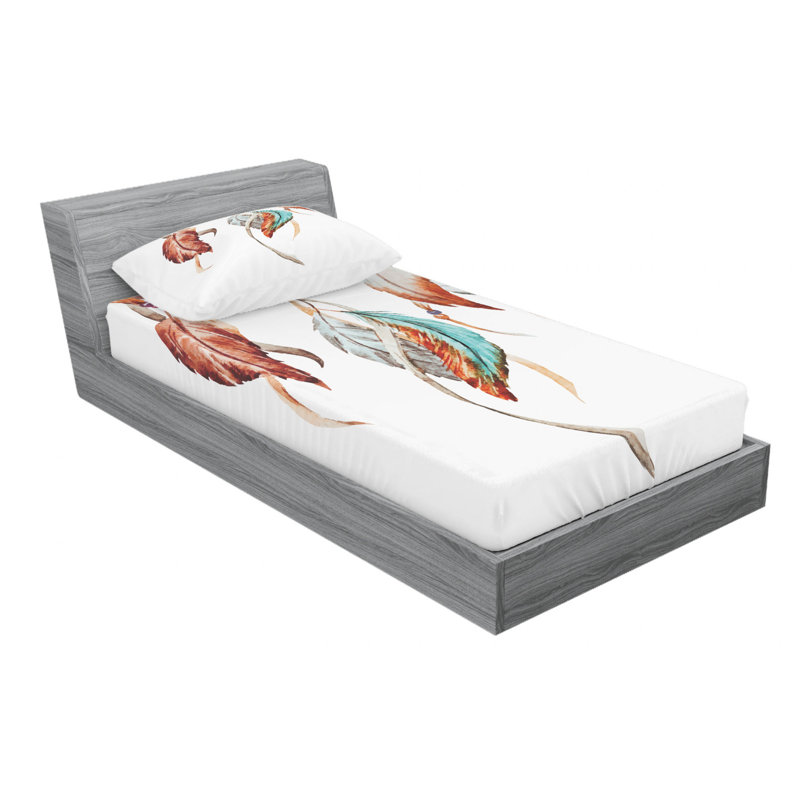 Microfiber Sheet Set, Twin XL Sheet Set with Fitted Sheet