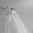 Single-Handle 9-Spray Wall Mount Handheld Shower Head Spray Shower Faucet 1.8 GPM In Polished Chrome (Valve Included)
