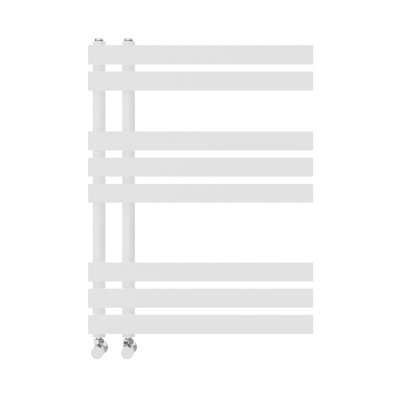 Arulappu Designer Towel Rail Heated Towel Rails, 80cm H x 60cm W, White