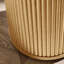 Auman Fluted Side Table With Door-120391981