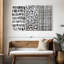 Ensemble 3 pièces Avery Abstract Bold Scribbles Abstract II sur toile-92760553