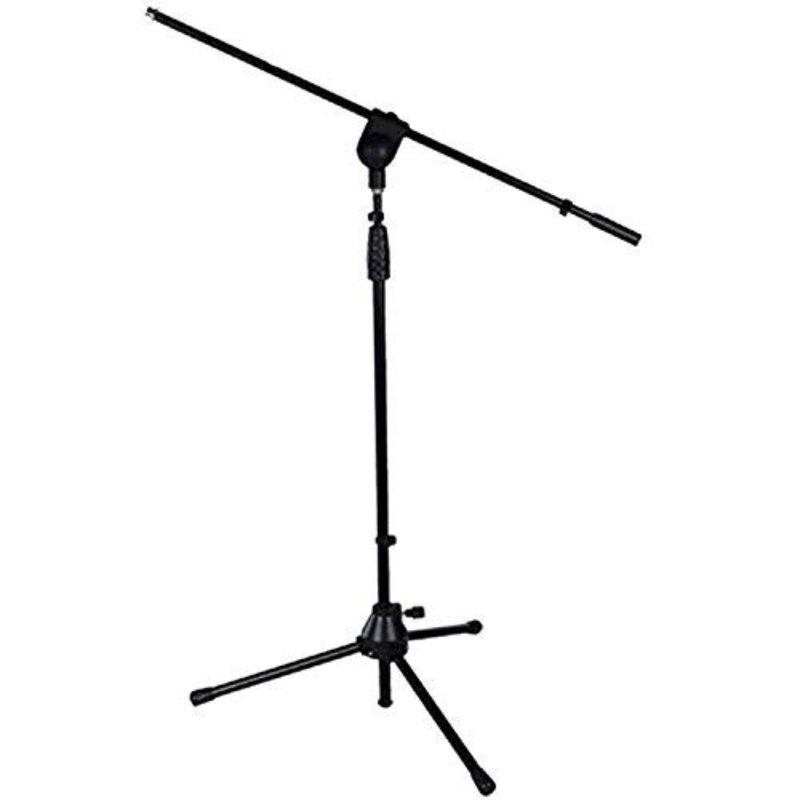 Support pour microphone LyxPro, support pour micro durable avec hauteur réglable de 38,5 po à 66 po et bras de 29,3 po