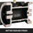 Tilting Milling Table 10x7inch Tilting Angle Milling Machine 0-90°Adjustable Swivel