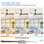 Ceiling Fan with LED Lights