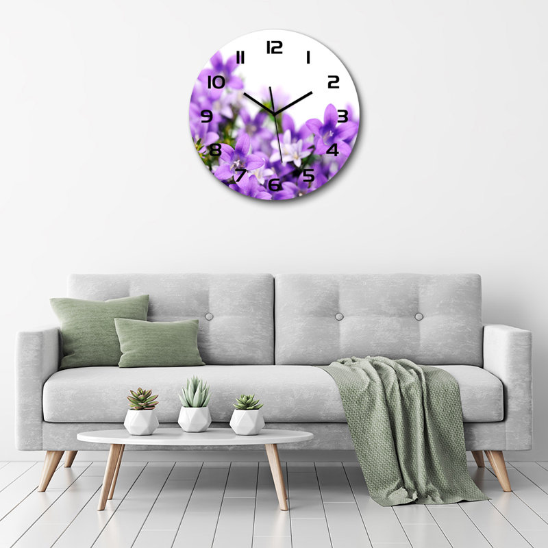 Jesston Glass Wall Clock