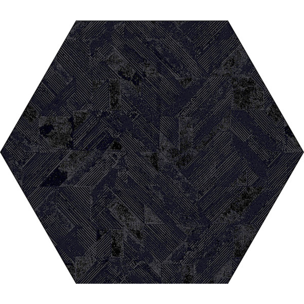 Flatiron Fremont 3-D Hexagon Porcelain Floor And Wall Tile