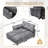 UNITED WE WIN Sleeper Sofa Couch Bed-1532093421