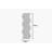 Elegant Wall-Mounted Mirror, 15.8 x 47.2 x 0.9 inches | 100% MDF Frame, Eco-Friendly Flotal-E Mirror | Modern Design in White, Perfect for Living Room, Bedroom & Entryway Decor-1317872093