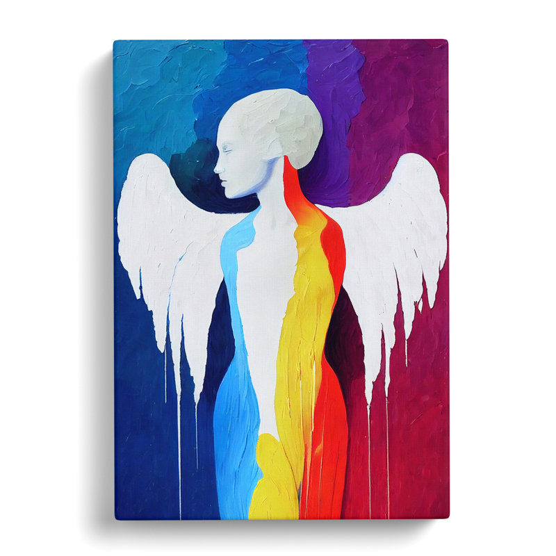 Angel Palette Knife Vol.2 - Wrapped Canvas, 76cm H x 50cm W x 3cm D