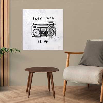 Art contemporain «Turn It Up I»