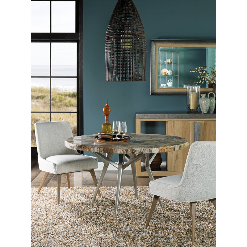Signature Designs Seamount Round Dining Table, Caldera