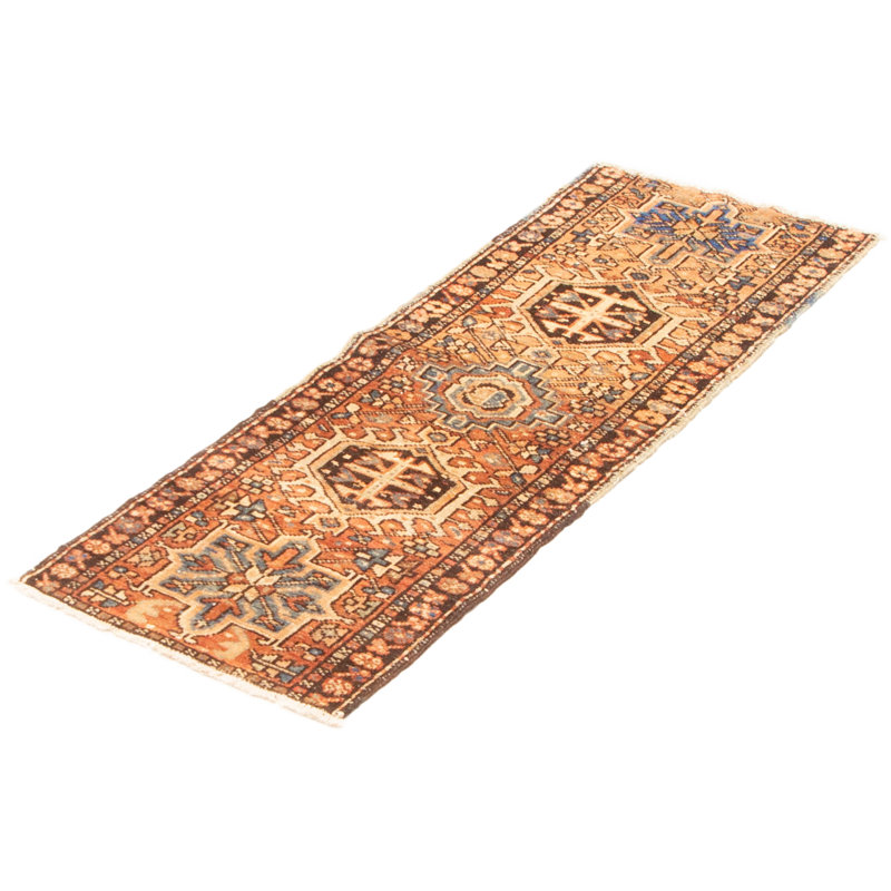 Tapis unique en cuivre fait à la main de conception unique 1 pi 10 po x 5 pi 3 po Antalya