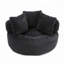 Fauteuil à billes en velours côtelé-779782028