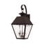Lanterne murale d'extérieur en verre sablé à 22 ampoules H Arnetria-22670213