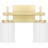 Wilburn Integrated LED Satin Brass Vanity Light-606088957