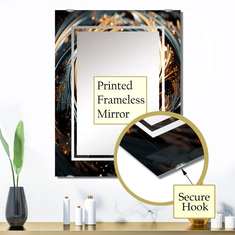 Miroir mural Maybin, 32 po x 24 po