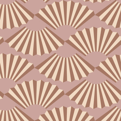 «Fanning Out - Antique Rose» par Julianne Taylor Style