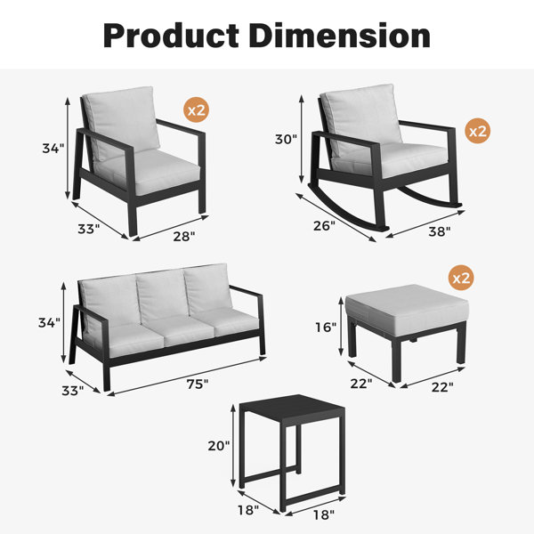 Dimensions du produit