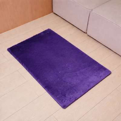 Solid Colour Machine Tufted Indoor / Outdoor Area Rug
