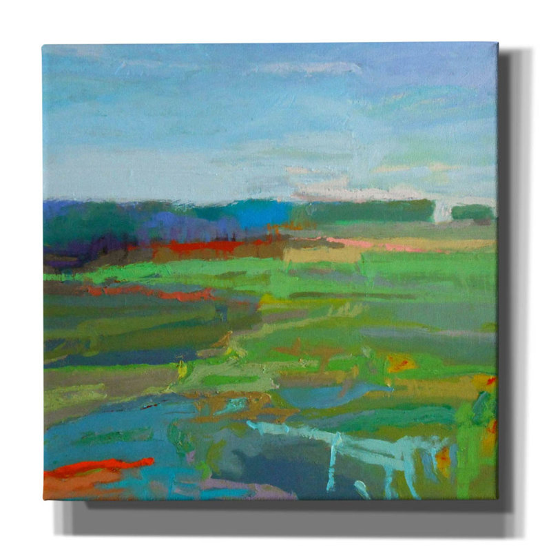 Vinalhaven # 5 - Impression sur toile tendue, H 12 po x l 12 po x P 0,75 po