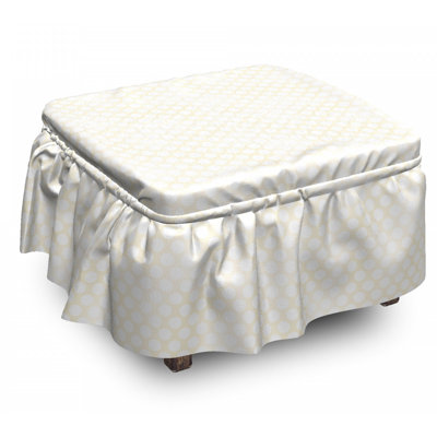 Box Cushion Ottoman Slipcover