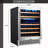 AOBOSI Dual Zone 23.43'' Built-In 46 Bottle Wine Refrigerator