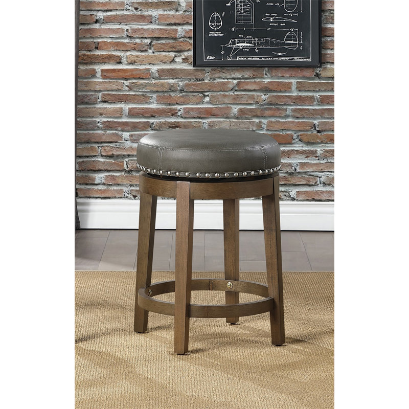 Swivel Stools Set, Gray