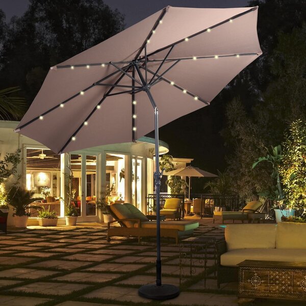 Arlmont & Co. Valeria 120'' Cantilever Umbrella & Reviews | Wayfair