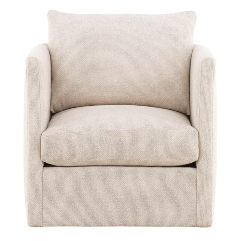 Fauteuil pivotant Liam, Kendra sable