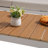 Outdoor Aluminum Patio Sofa with  Teak color wood Coffee Table-60422805