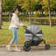 Poussette standard pliable