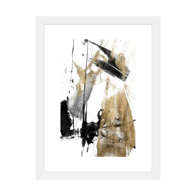 «Glam & Black II» par Jennifer Goldberger, reproduction d'art sur toile tendue