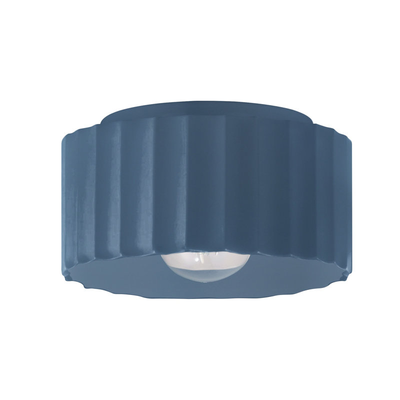 Plafonnier encastré 1 lumière Colgate, Ciel de minuit, H 6,5 po x l 10 po x P 10 po