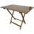 Wilkinson 80cm Solid Wood Rectangular Portable Folding Table