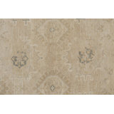 Oushak Handmade Oushak Silk Floral Area Rug