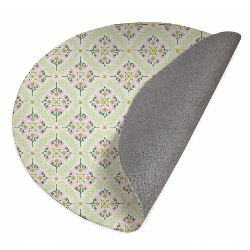 Eden Outdoor Rug, Round 5'