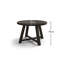 Round Solid Wood Dining Table-1460900602