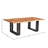 Absarokee Solid Wood Top Console Table-1719101516