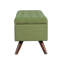 Banc de rangement avec repose-pieds Eva, polyester tissé, 48 po-112254144-112254141