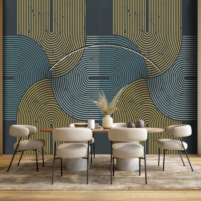 Murale Mod Curves, Navy