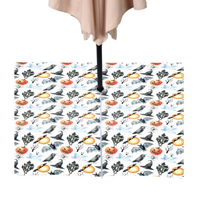 Geometric Halloween Tablecloth