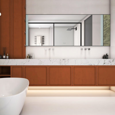 Miroir de salle de bain à DEL