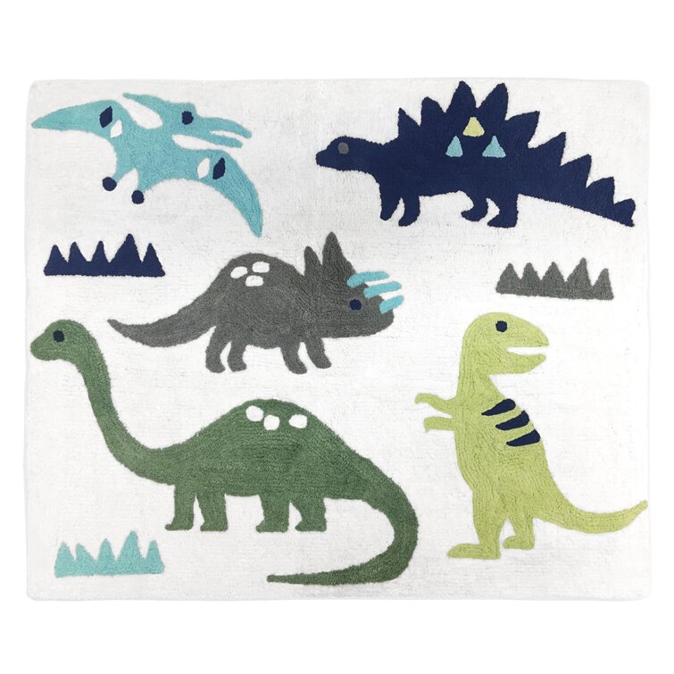 Dinosaur Feet Kids' Bath Rug - Pillowfort™