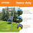 gobaplay Outdoor Single Swing Set with Support Bars for Tree Swing, Frame Only